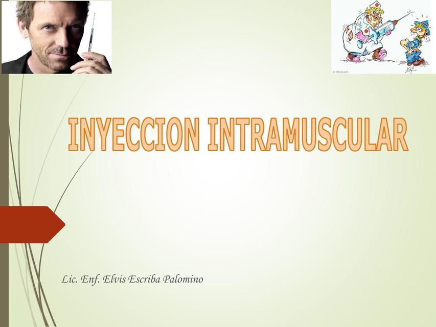 Inyección Intramuscular