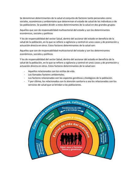 Determinantes de Salud