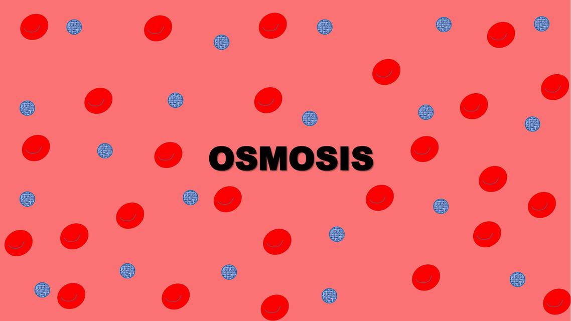 Ósmosis 