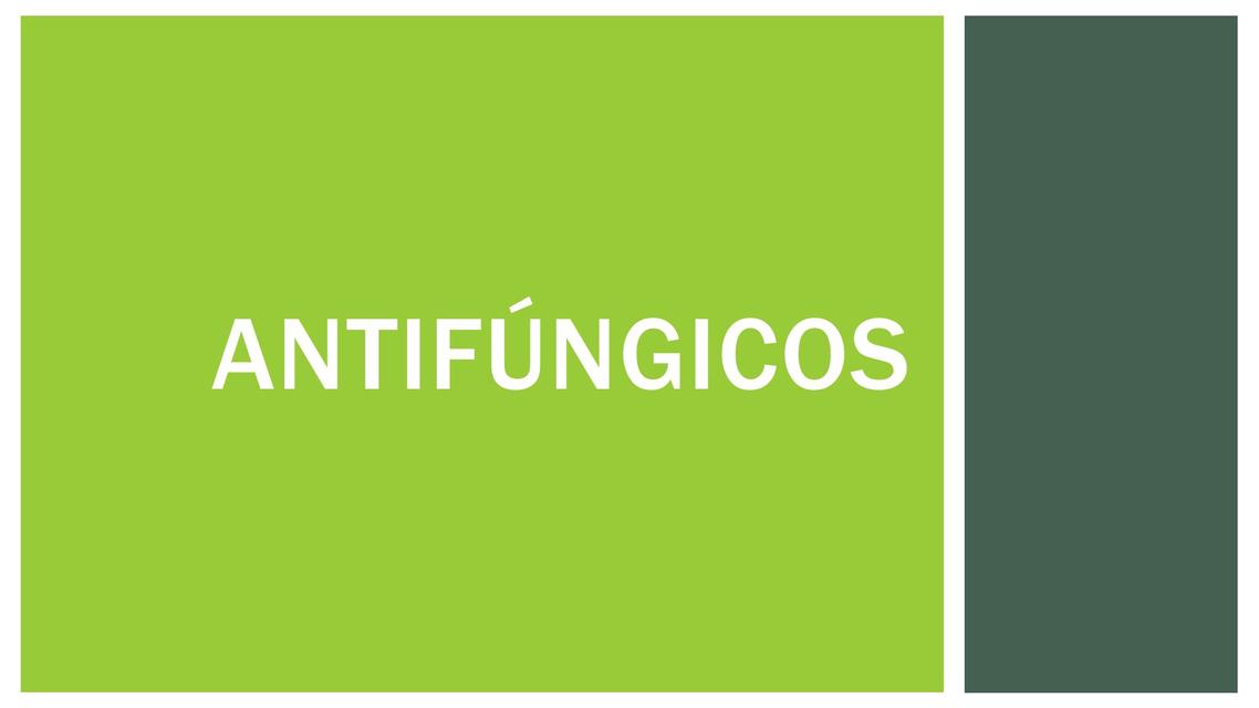 Antifungicos