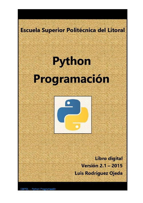 Python Y Programacion