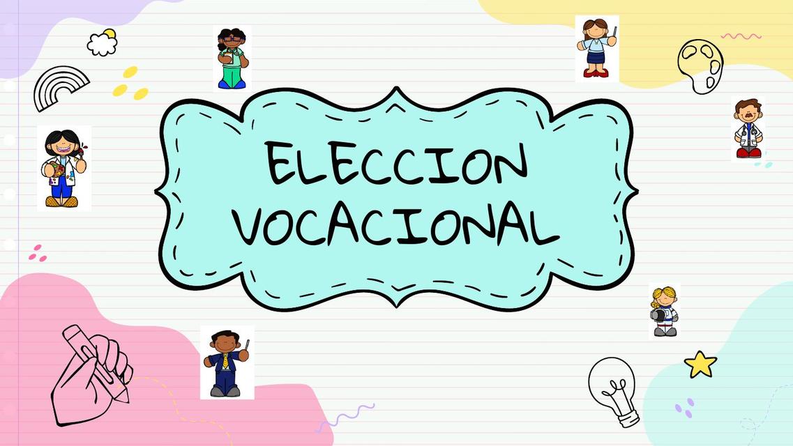 Elección Vocación