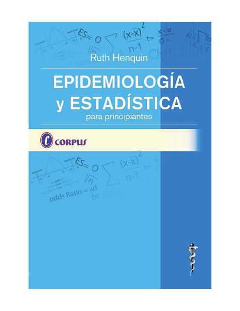 Epidemiología y Estadística 