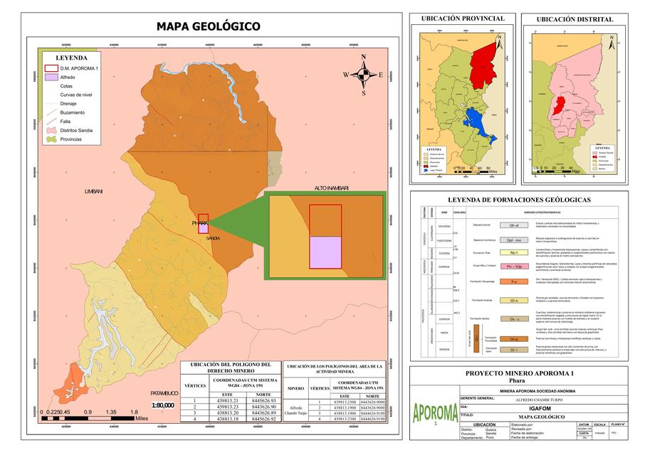 Mapa Geológico