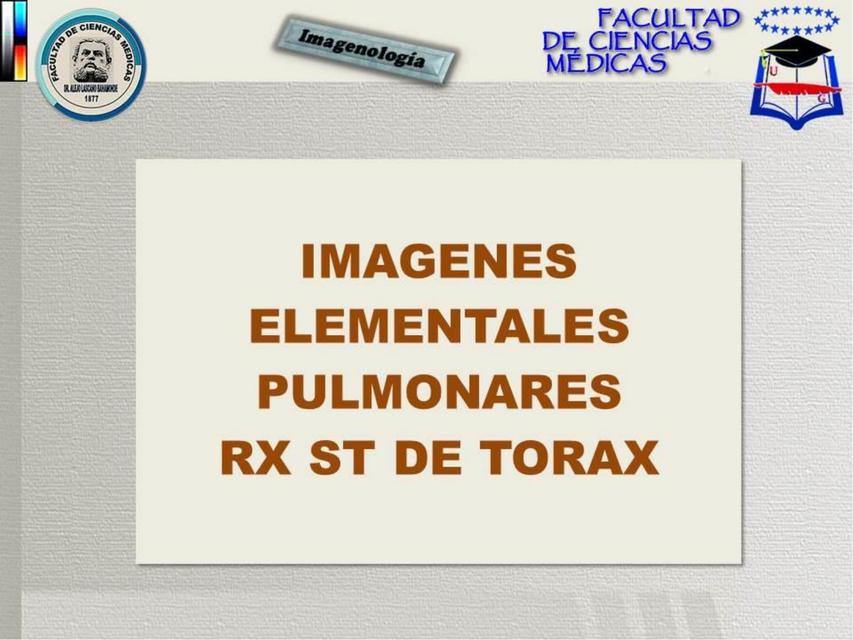 Imágenes Elementales Pulmonares