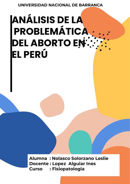 Análisis de la Problemática del Aborto en el Perú