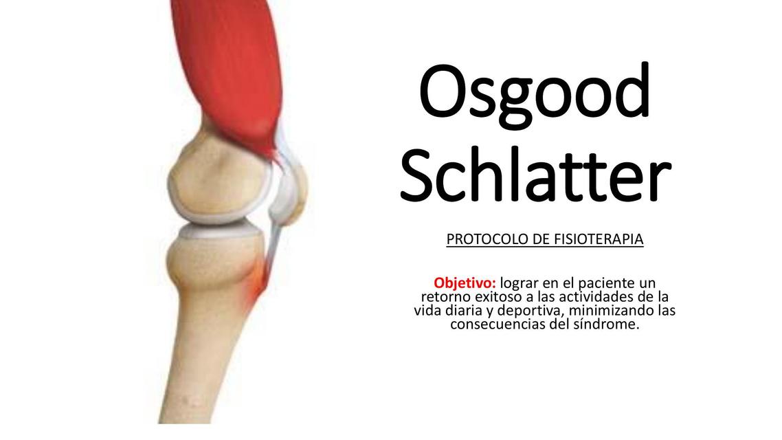 Osgood Schlatter 