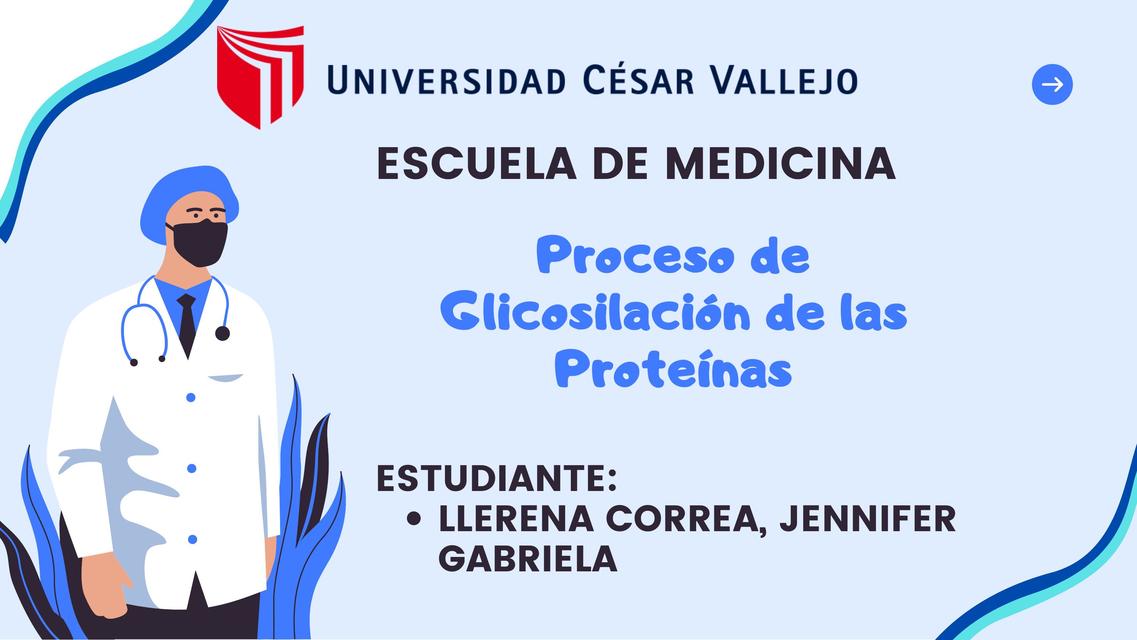 Proceso de Glicosilación de las Proteínas 