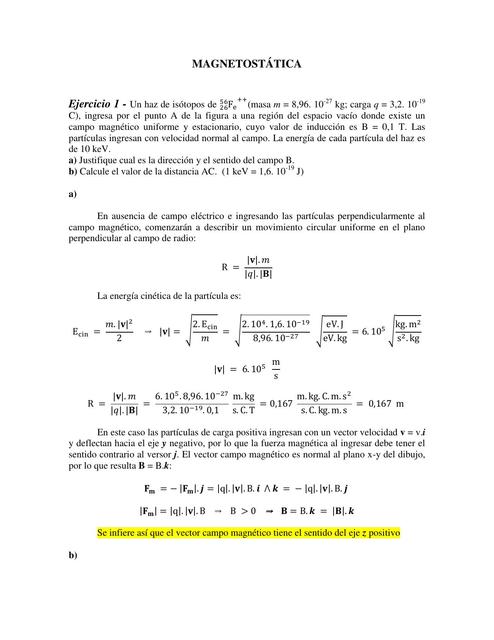 Guía Magnetoestática UTN