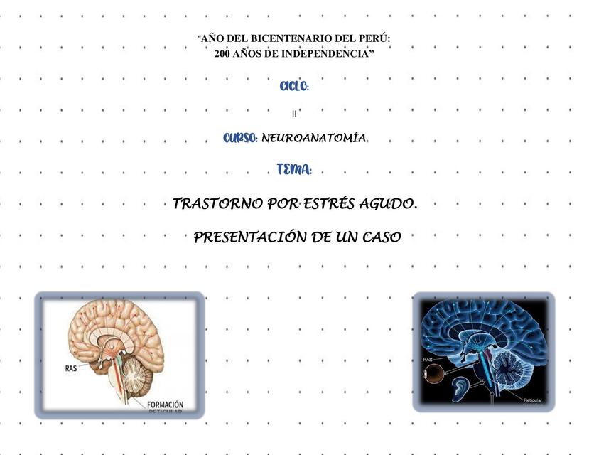 Trastorno por Estrés Agudo 