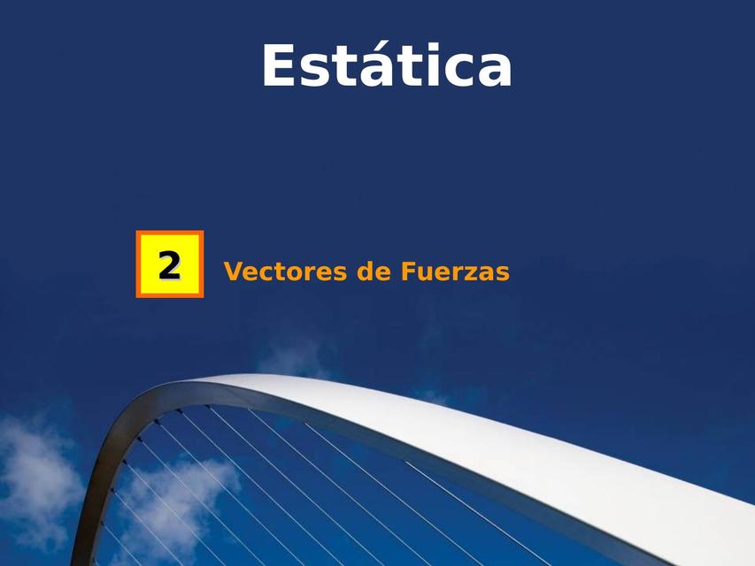 Vectores de Fuerzas