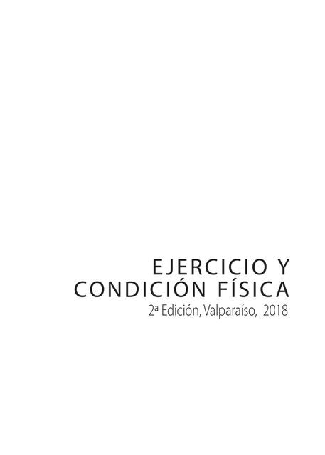 Ejercicio y Condición Física