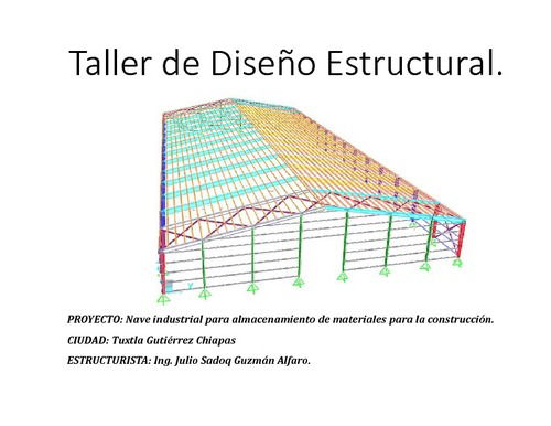 Diseño De Nave Industrial