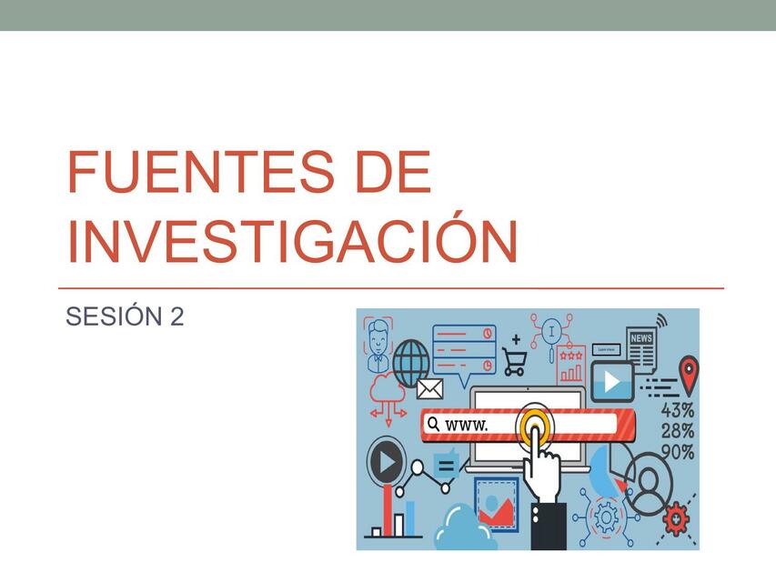 Fuentes de investigación