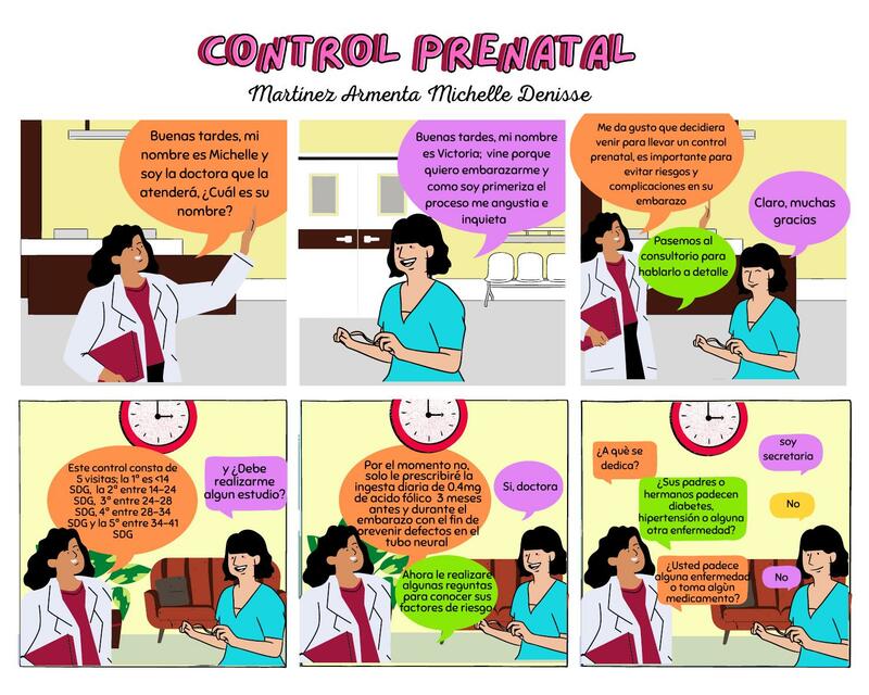 Control Prenatal | Historieta