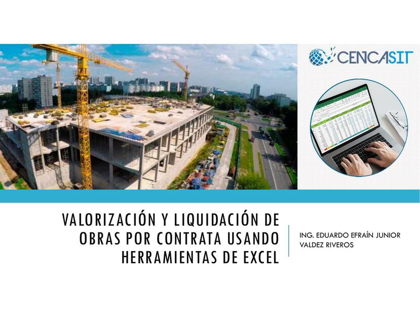 Valorización y Liquidación de Obras 