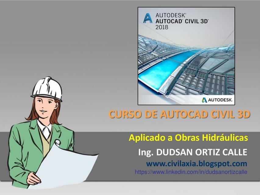 Civil 3D Aplicado a Hidráulica e Hidrología