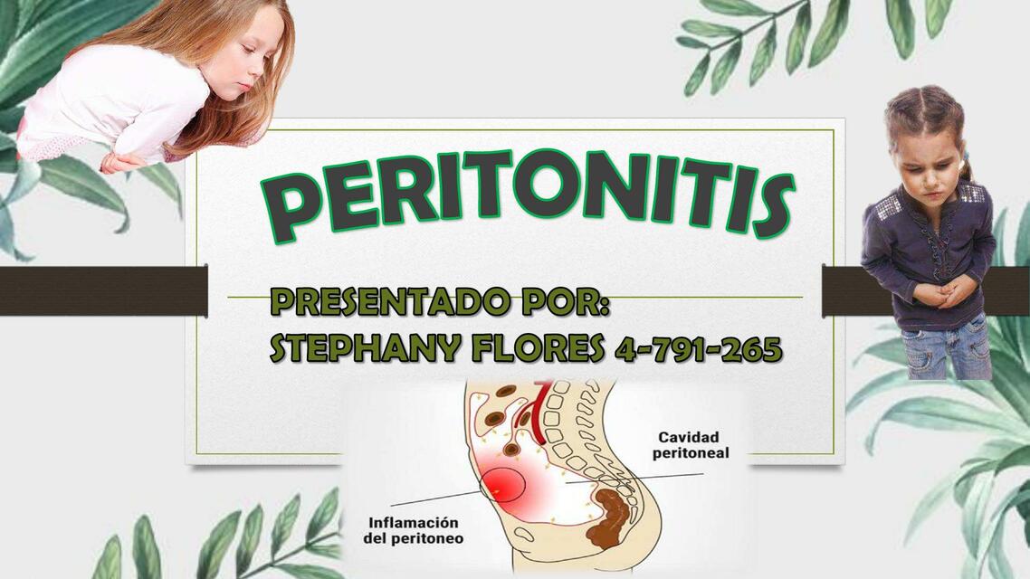 Peritonitis 