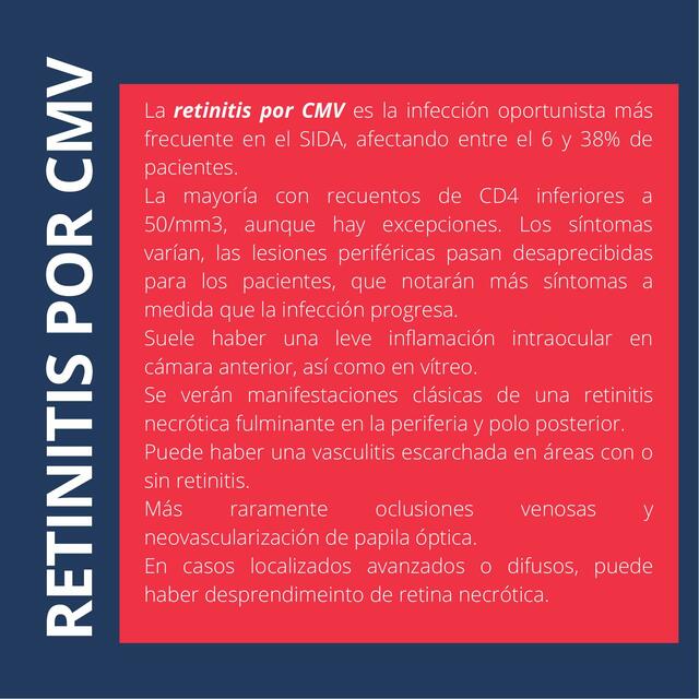 Retinitis por CMV