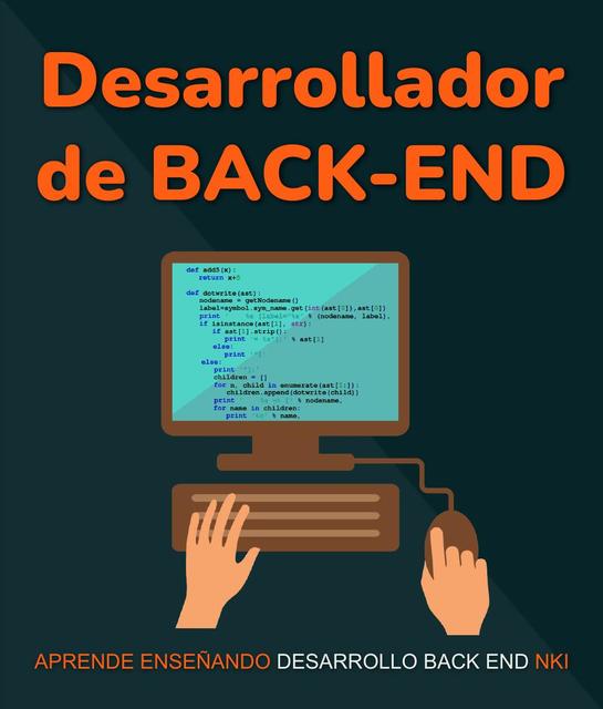 Desarrollador BACK END