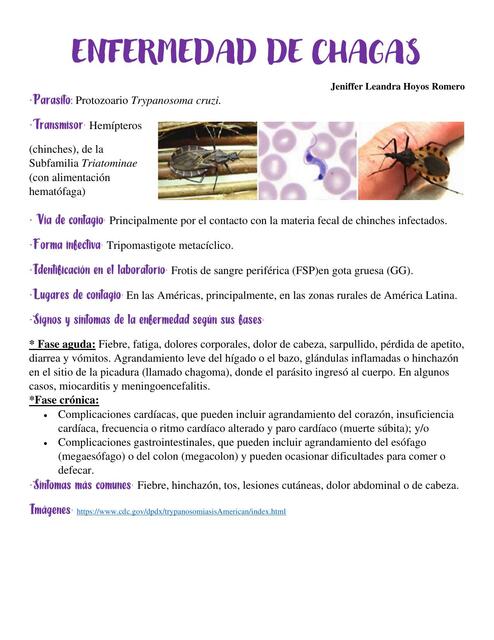 Enfermedad de Chagas 