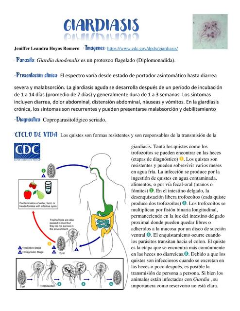 Giardiasis 