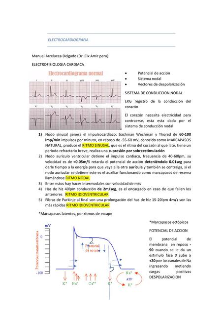 Electrocardiografía