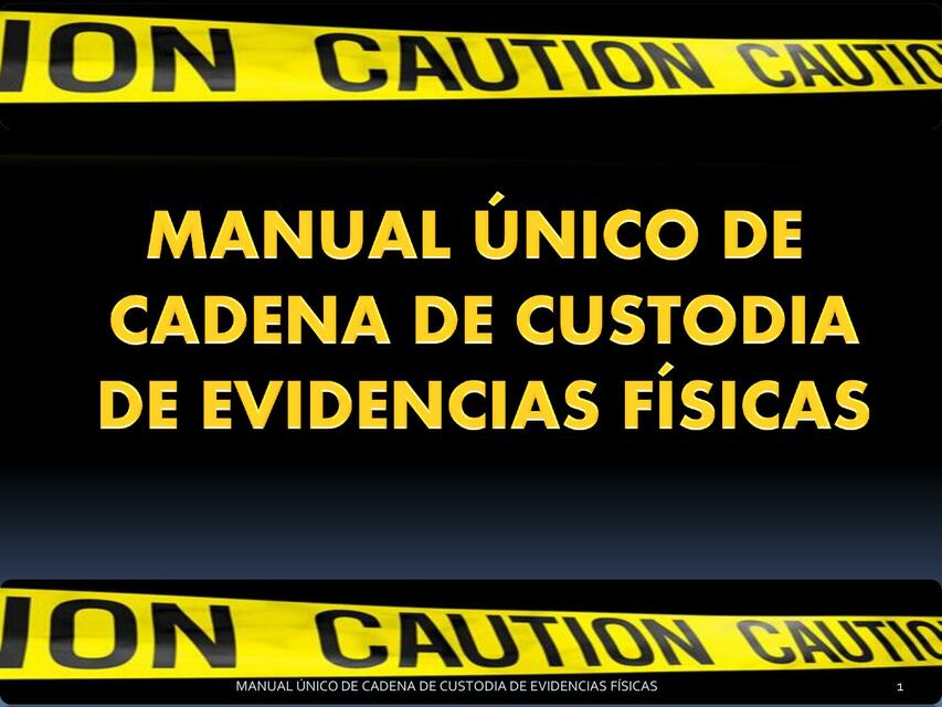 Manual de Criminalística