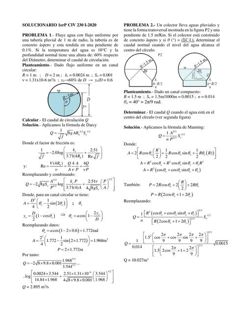 Solucionario 1erP CIV 230 I 1