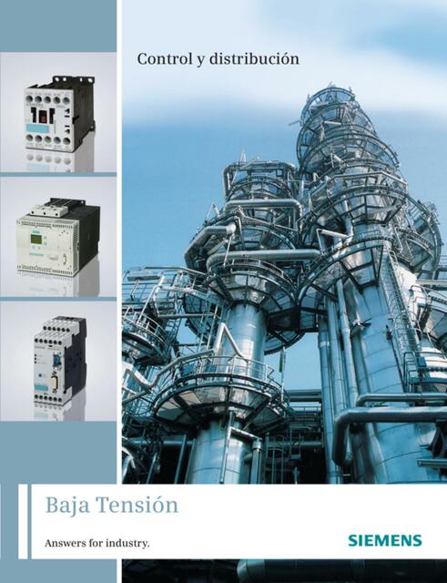 Control y Distribución Baja Tensión