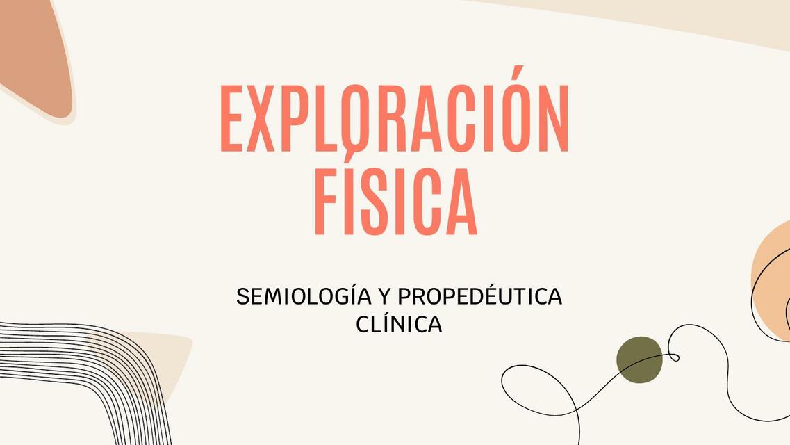 Exploración Física 