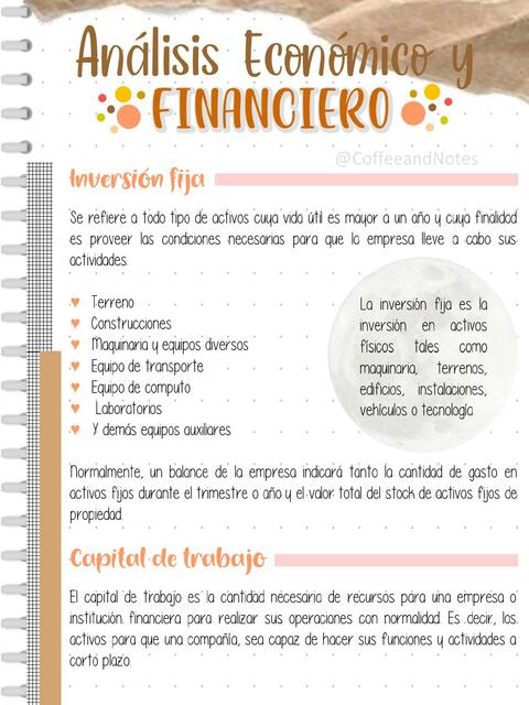 Apunte Análisis Económico y Financiero