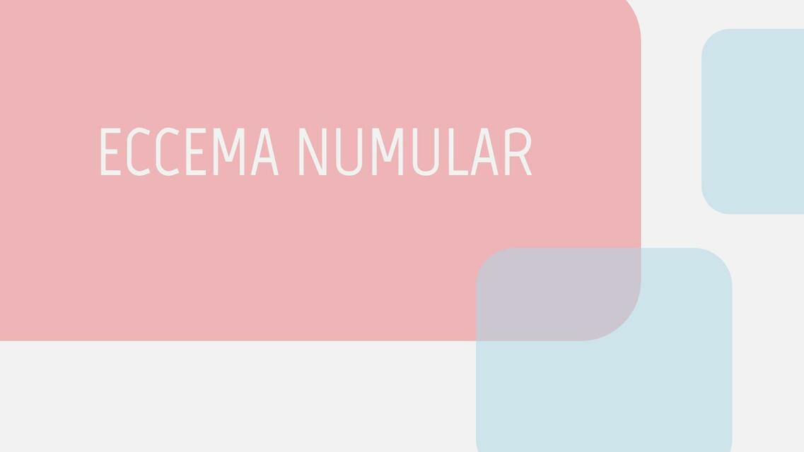 Eccema Numular 