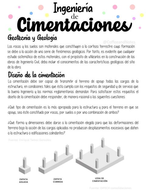 Ingeniería de Cimentaciones