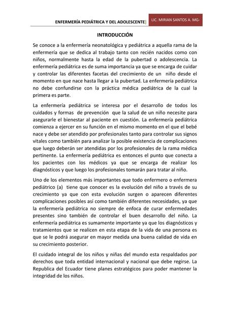 Libro de Enfermería Pediátrica