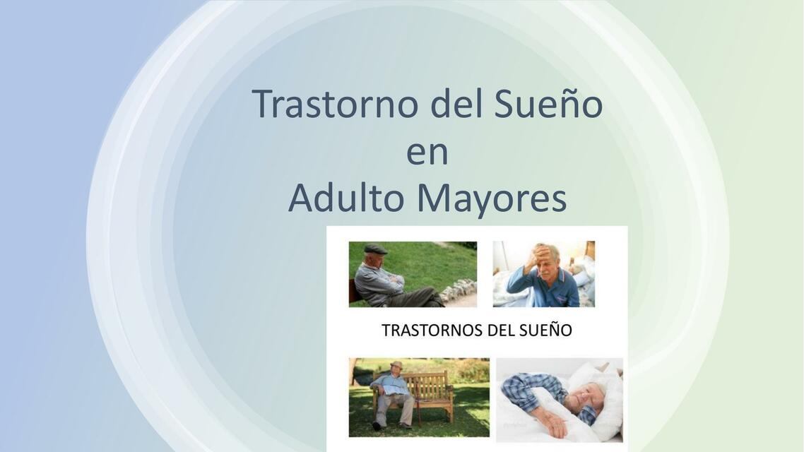 Trastorno del Sueño