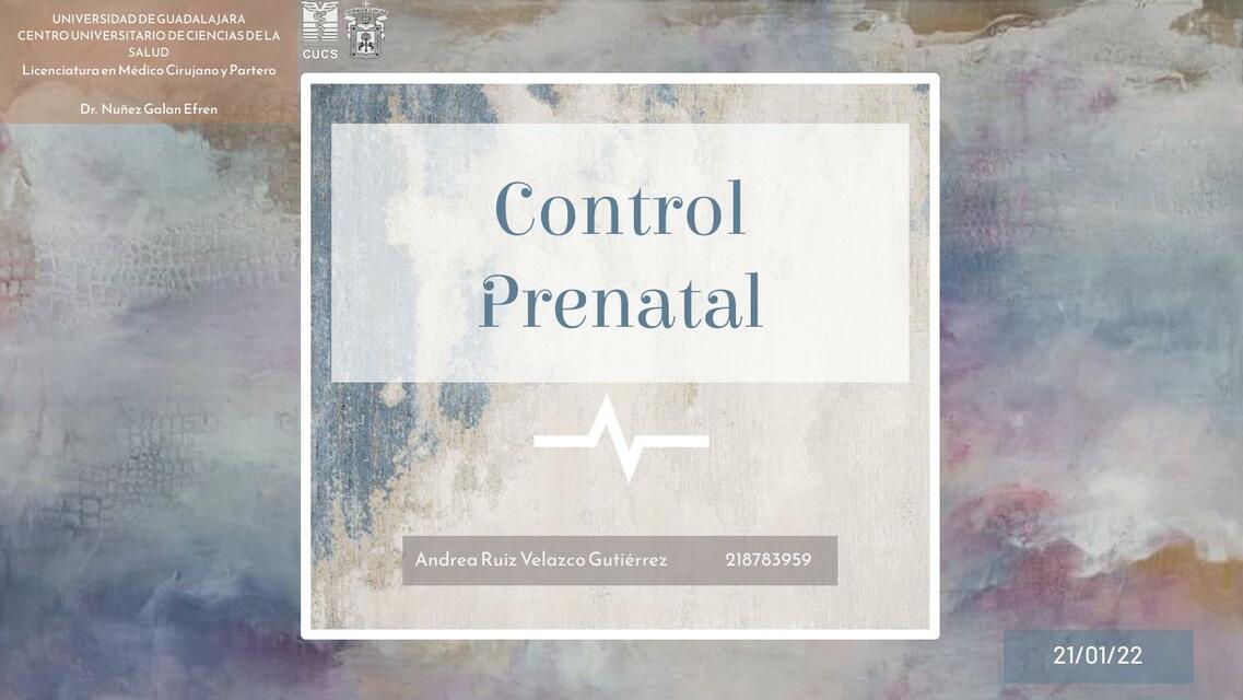 Control Prenatal