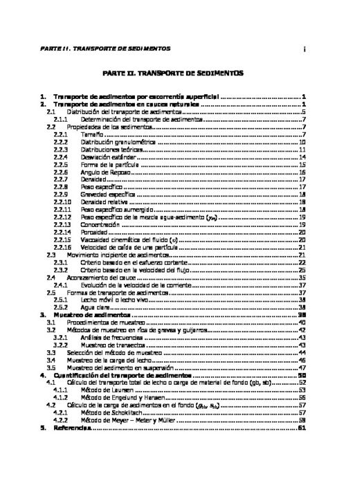 4.Transporte Sedimentos