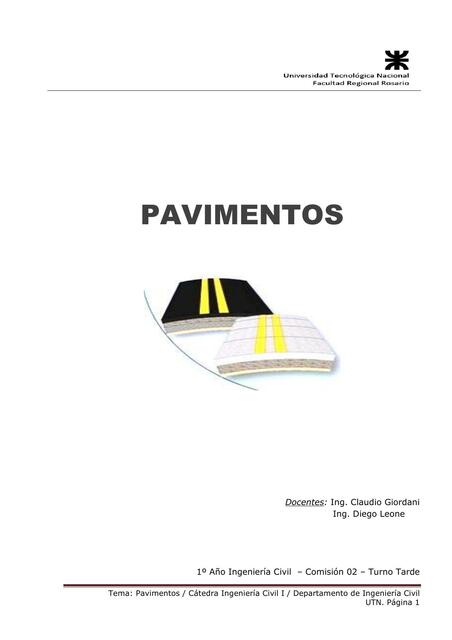 Tipos de Pavimentos