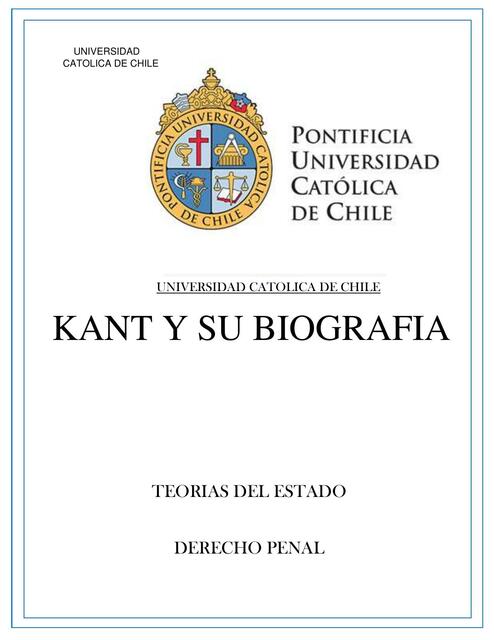 Biografía de Kant