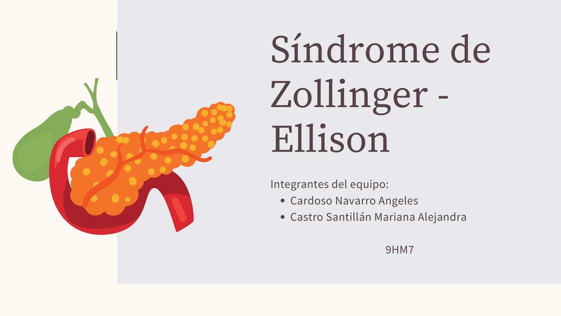 Síndrome de Zollinger Ellison