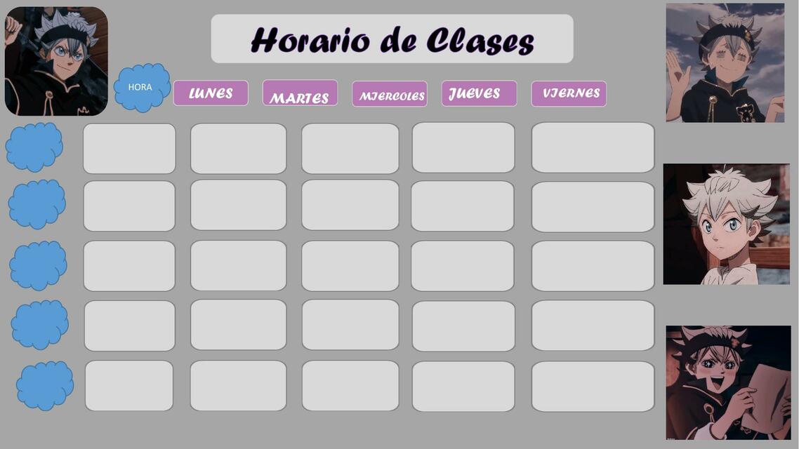 Horario de Clases