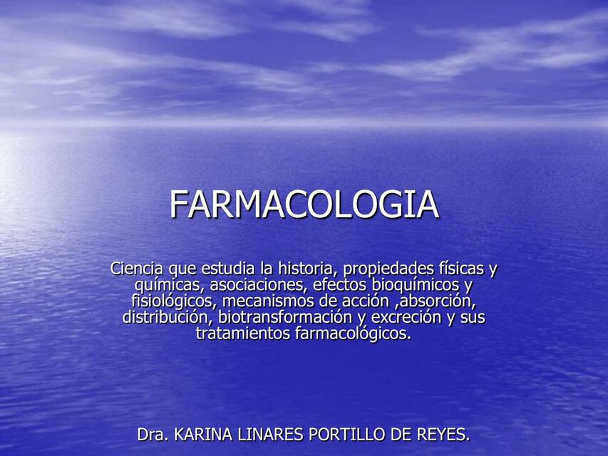 Farmacocinética