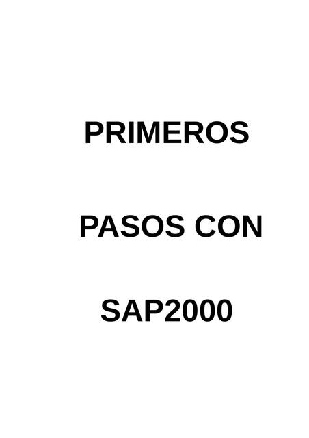 Primeros Pasos con SAP200 