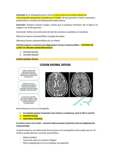 LESIONES CEREBRALES FRACTURA