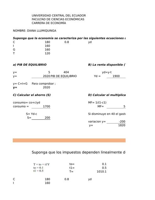 Deber 2 ejercicio de Blanchard