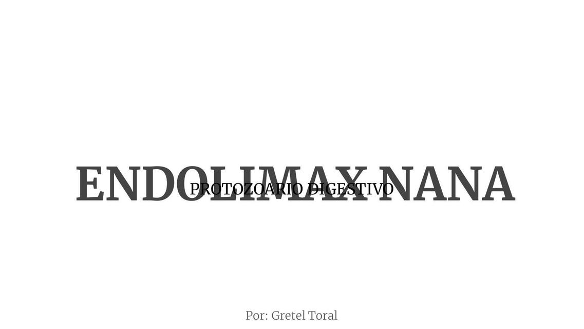 Endolimax Nanan 