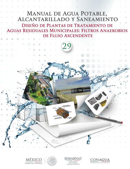 Manual de Plantas de Tratamiento de Aguas Residuales FiltrosAnaerobiosdeFlujoAscendente