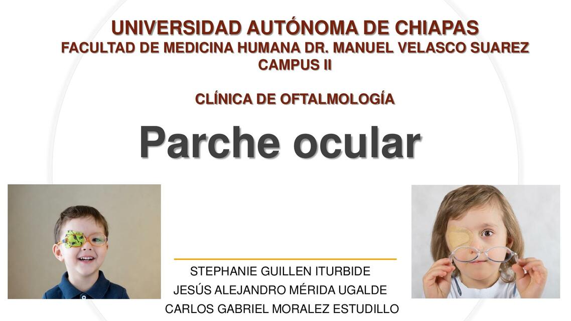 Parche Ocular