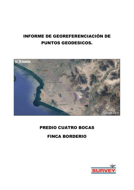 INFORME DE GEOREFERENCIACION